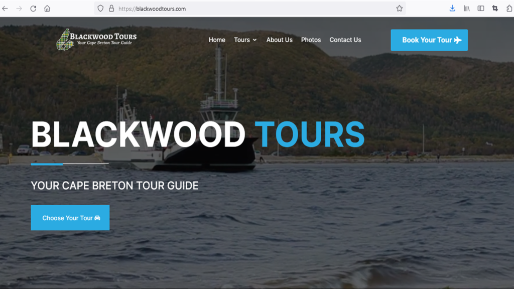 Blackwood Tours Cape Breton